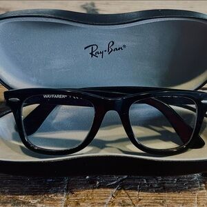 Ray-Ban RX4340V Wayfarer Ease Black 50-22 with Case